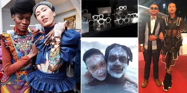 FOTO Bisnis Fashion - Keliling Eropa, Kehidupan Fahrani Bikin Iri