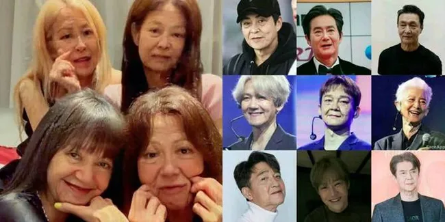 Foto BLACKPINK & EXO Diedit Pakai Aplikasi Wajah Tua, Masih Cool?