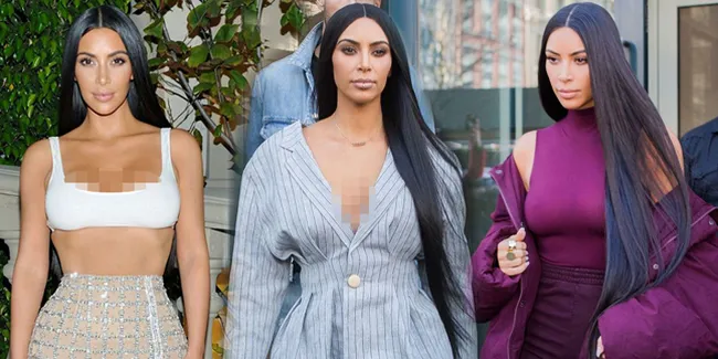 FOTO: Body Kembali Langsing, Fashion Kim Kardashian Makin Kece