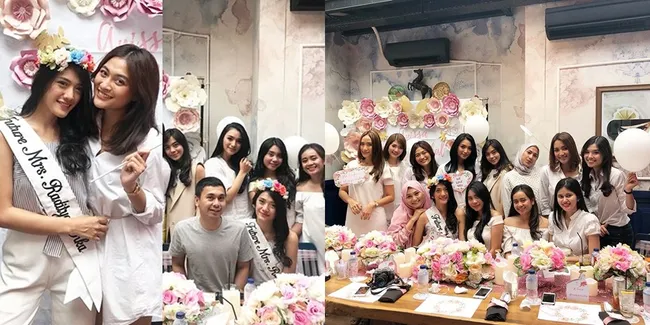 FOTO Bridal Shower Anissa Aziza Calon Istri Raditya Dika, Seru