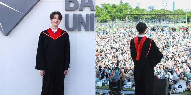 Foto Bright Vachirawit Wisuda yang Super Meriah, Seperti Fanmeeting Dadakan dan Bazaar Makanan