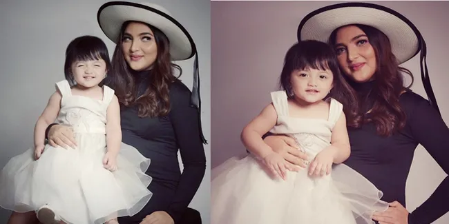 FOTO: BTS Maternity Photo Ashanty, Cantiknya Arsy Kala Meringis!