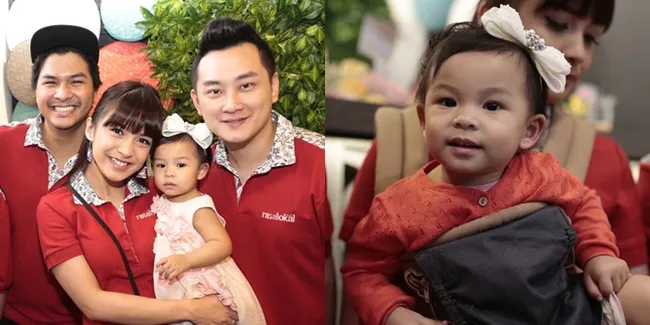 FOTO Buka Toko Kuliner, Chelsea Olivia & Glenn Ajak Baby Nastusha