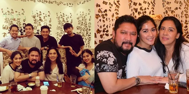 FOTO: Bukti Keluarga Jamal Mirdad - Lydia Kandou Tetap So Sweet