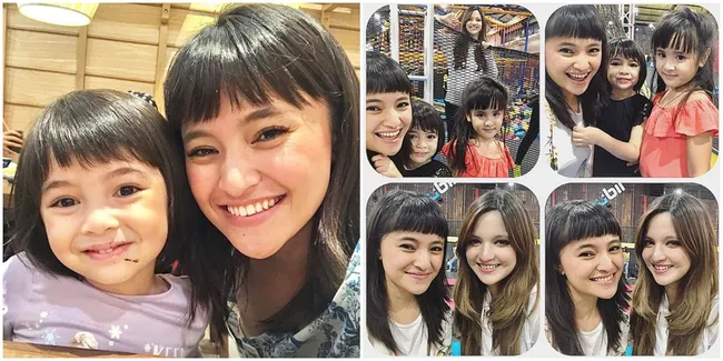 FOTO: Bulan Ramadan, Marshanda - Sienna Makin Sering Bareng