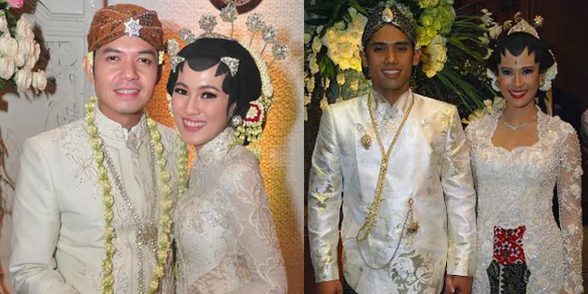 FOTO: Cantik & Ganteng, 9 Selebriti Ini Menikah Dengan Adat Jawa