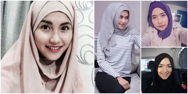 FOTO: Cantik Berambut Indah, 13 Seleb Ini Dipuji Saat Berhijab