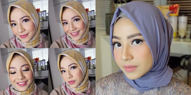 FOTO: Cantik Menawan! Makeup Flawless Ala Ibu Muda Natasha Rizki