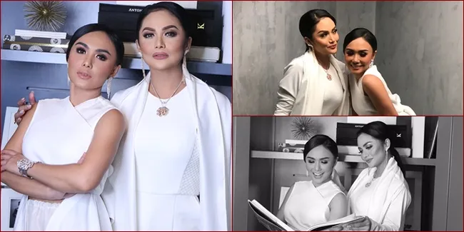 FOTO: Cantiknya Yuni Shara & KD Pada Sesi Pemotretan Serba Putih