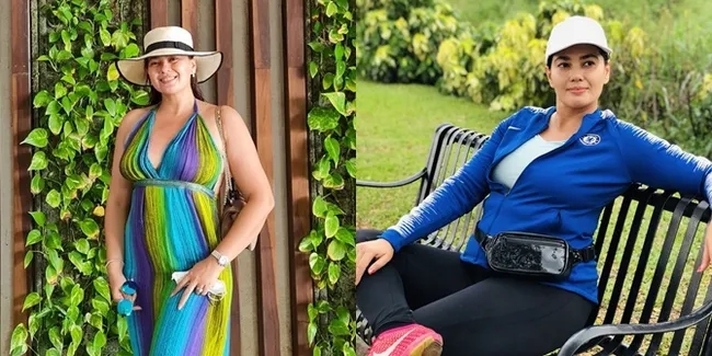 Foto Catherine Wilson yang Makin Berisi dan Tampak Sehat, Pamer Punggung Mulus Saat Renang