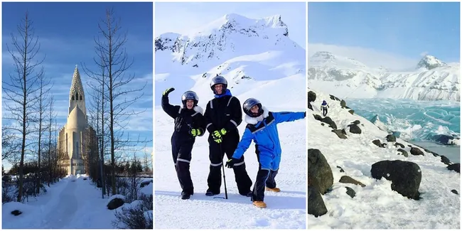 FOTO: Christian Sugiono dan Titi Kamal Jalan-Jalan ke Islandia!