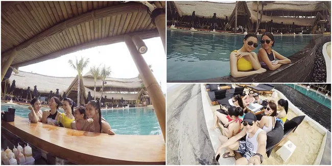 FOTO: Citra Kirana Liburan di Bali Bareng Kakak & Teman-Temannya