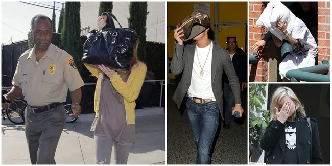 FOTO: Coba Tebak! Siapa Seleb Dunia Yang Tutupi Wajah Mereka Ini