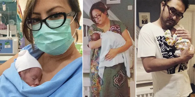 FOTO: Cynthia Lamusu & Surya Saputra Saat Asuh Anak, Penuh Haru