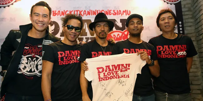 Digaet DAMN, Slank Semakin Lantang Suarakan Indonesia Maju