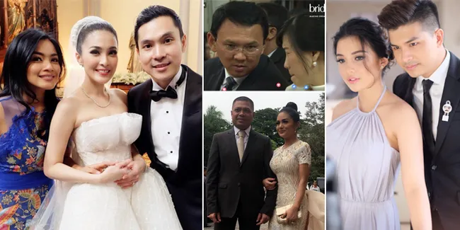 FOTO Dari Ahok - Chelsea, Tamu Undangan di Pernikahan Sandra Dewi