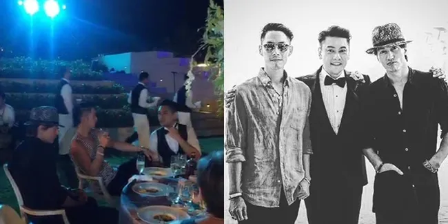 FOTO Datang Jadi Kejutan - Ngobrol Malam, Momen Reuni F4 di Bali