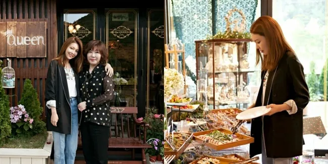 FOTO: Dekorasi Cantik Cafe The Queen Milik Ibunda Sooyoung SNSD