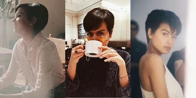 FOTO: Dengan Rambut Pendek, Eva Celia Semakin Stylish dan Edgy