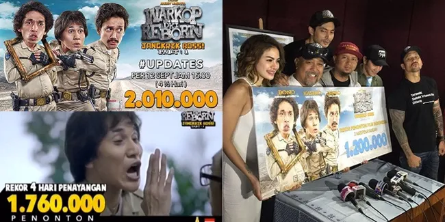 Foto: Deretan Rekor Penonton Warkop DKI, Terus Merangkak Naik