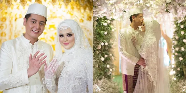 FOTO: Detail Prosesi Akad Nikah Roger Danuarta & Cut Meyriska, Bahagia Bercampur Haru