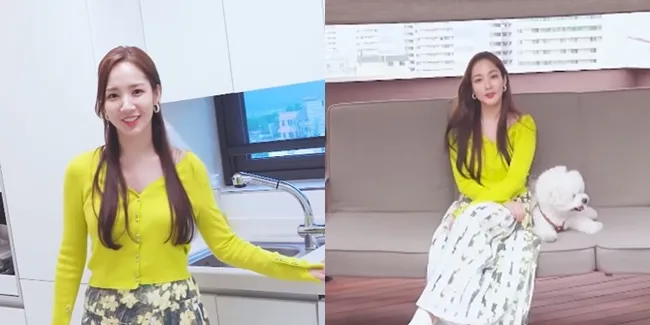 Foto Detail Rooftop, Kantor, dan Rumah Park Min Young, Interiornya Secantik Orangnya