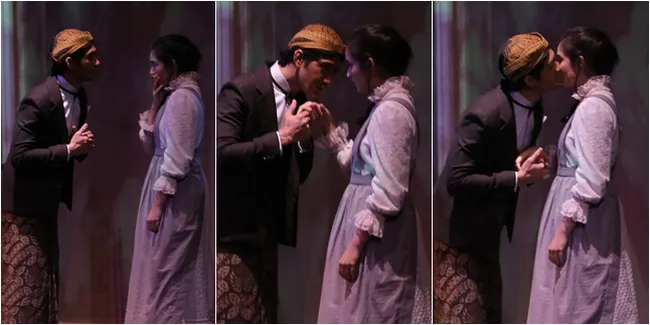 FOTO: Detik-Detik Reza Rahadian Cium Bibir Chelsea Islan, Mesra!