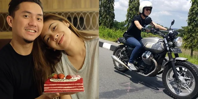 FOTO: Dian Ayu Lestari Istri Cantik Omesh Yang Anak Motor Keren