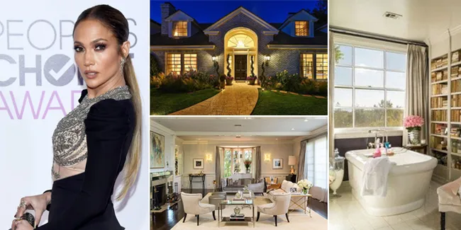 FOTO: Dijual Ratusan Miliar, Yuk Intip Rumah Mewah Jennifer Lopez