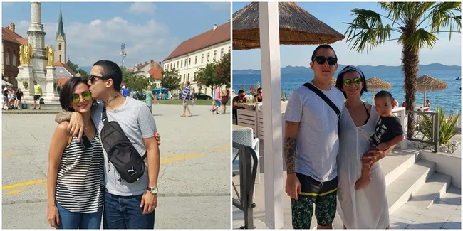 FOTO: Dikabarkan Cerai, Wanda Hamidah & Daniel Mesra di Kroasia