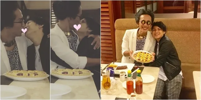 FOTO: Dinner Ulang Tahun Romantis Aming, Cium Mesra Evelyn!