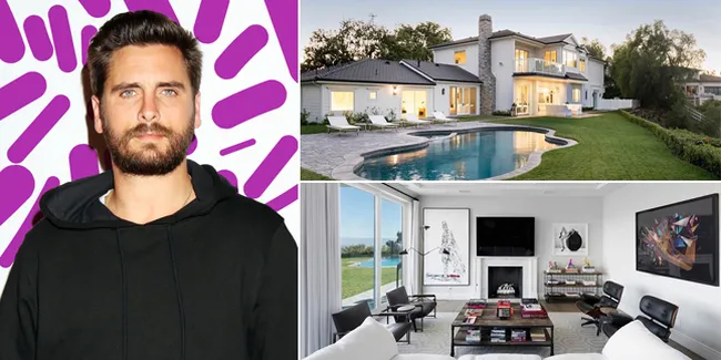 FOTO: Disewa Rp 800 Juta Per Bulan, Ini Rumah Mewah Scott Disick