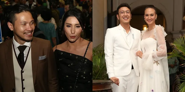 FOTO: Ditemani Suami, Tyas Mirasih Hadiri Nikahan Dimas - Nadine