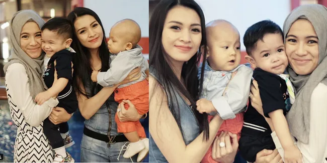 FOTO: Donita & Alyssa Soebandono Ajak Putranya Playdate Seru!