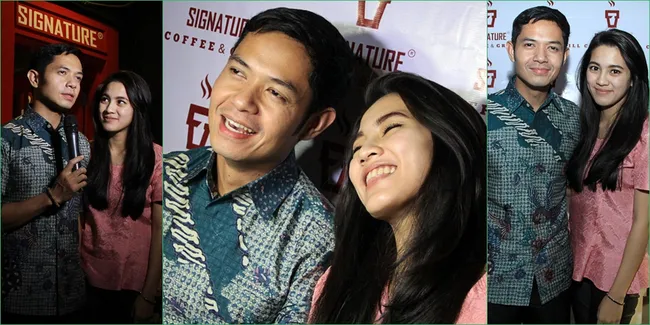 Foto Dude Harlino dan Alyssa Soebandono Usai Lamaran - Romantis
