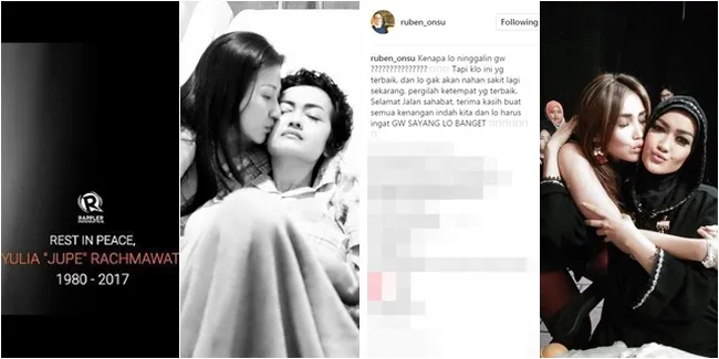 FOTO: Duka Para Sahabat Atas Kematian Jupe Hiasi Dunia Maya