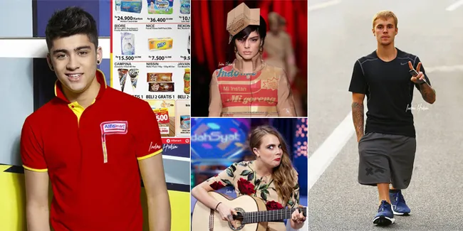 FOTO: Editan Kocak Seleb Hollywood, Zayn Malik Kerja di Alfamart
