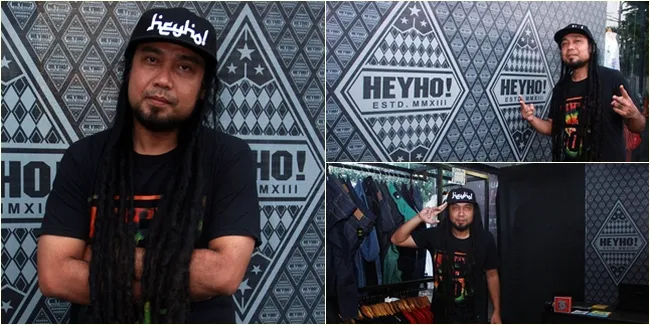 FOTO: Emil Gangstarasta Cerita Soal Bisnis Distro Heyho 