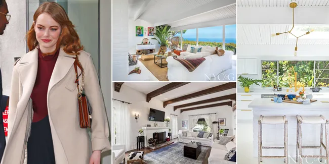 FOTO: Emma Stone Beli 2 Rumah Sekaligus, Intip Penampakannya di Sini!