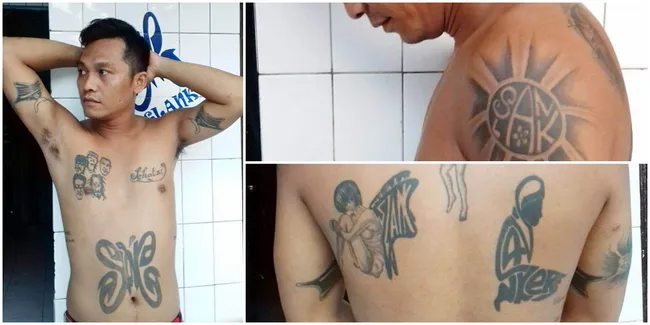 FOTO: Fanatik Pada Bimbim, Slanker Ini Miliki 16 Tato Slank!