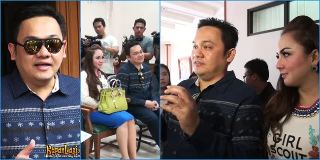 Foto Farhat Dampingi Regina di Sidang Cerai Sang Jubir Cantik