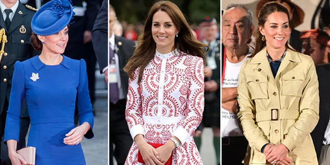 FOTO: Fashion Mewah Kate Middleton di Kanada, Sampai Ratusan Juta