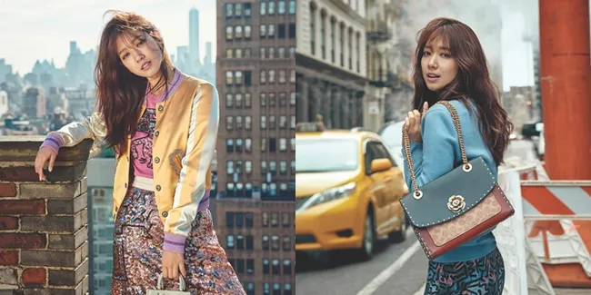 FOTO: Fashion Musim Semi Park Shin Hye Dengan Style Dewasa
