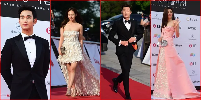 Foto-Foto Aktor dan Aktris Korea di Red Carpet Baeksang 2014