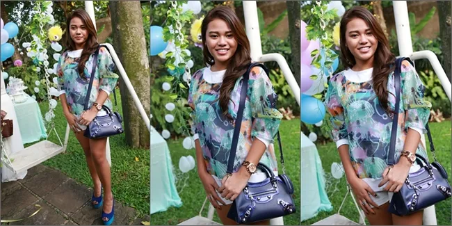 Foto-Foto Aurel Hermansyah Pakai Hot Pants di Pesta Ultah Nindy