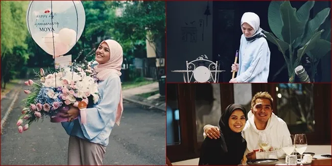 Foto-Foto Cantik Herfiza Novianti Saat Kenakan Balutan Hijab