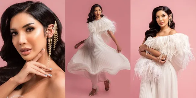 Foto-Foto Cantik Millen Cyrus Dalam Pemotretan Terbaru, Anggun Bak Dewi Yunani Pakai Gaun Putih
