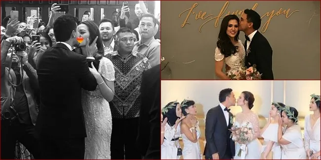 Foto-Foto Ciuman Raisa dan Hamish Daud, Romantis Penuh Cinta
