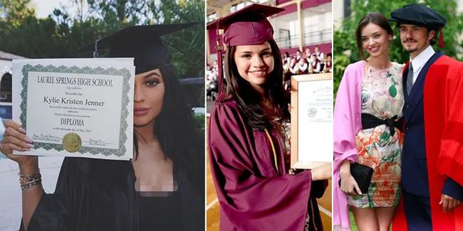 Foto-Foto Kelulusan Artis Hollywood, Ada Yang Masih Culun Banget!