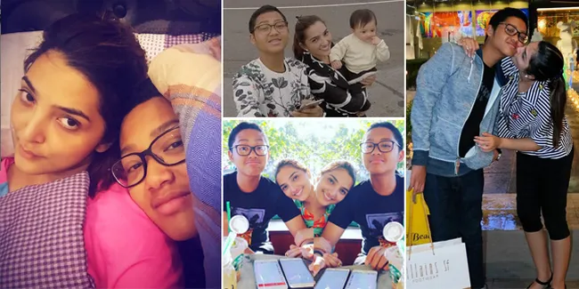 Foto-Foto Kemesraan Azriel & Ashanty, Bikin Haru & Banjir Pujian!